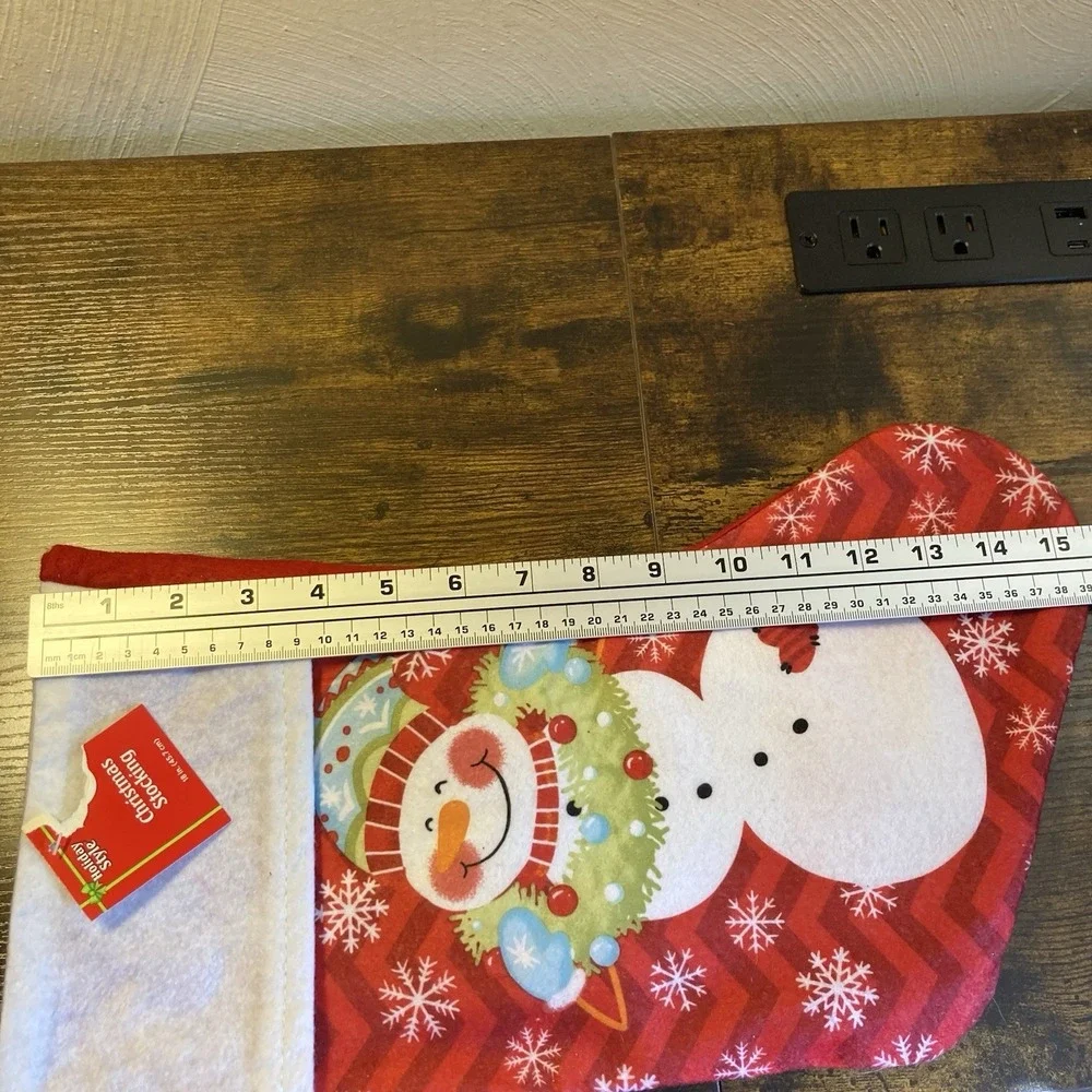 Snowman Christmas Stocking 16